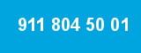 911 804 50 01 911 804 50 01